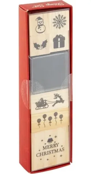 CRAFT ID Sada vánočních razítek 7 ks