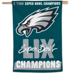 Vlajka Philadelphia Eagles NFL Super Bowl LIX Champions