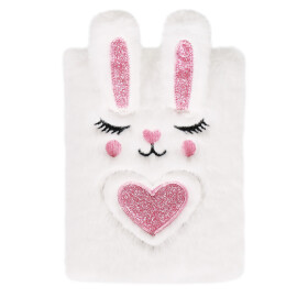 Plyšový blok - Bílý králíček - Albi