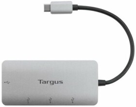 Targus USB-C hub stříbrná / 4 portový USB rozbočovač / 4 x USB 3.0 (ACH226EU)