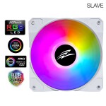 EVOLVEO ventilátor 120mm bílý rám ARGB Slave