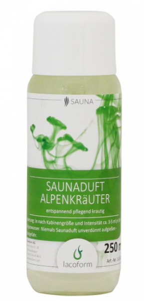 CF Group CZ & SK s.r.o. Saunová esence 250ml - Alpské byliny CCF1436002L
