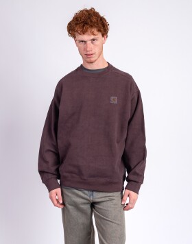 Carhartt WIP Vista Sweat Palisander garment dyed L