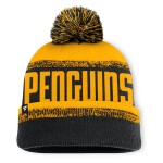 Fanatics Pánská zimní čepice Pittsburgh Penguins NHL Thrive Cuffed Pom Beanie