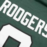 Fanatics Pánská mikina New York Jets NFL Aaron Rodgers #8 Player Hoodie Velikost: S