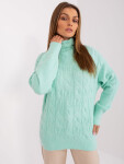 Jumper AT SW 23401.97P tmavě mátový jedna velikost