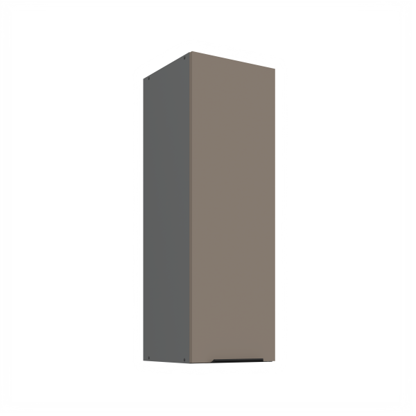 Horní skříňka Aria ANT 30 G-90 1F Barva korpusu: Antracit, Barva dvířek: TA - Sandgrau AFM