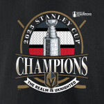 Fanatics Pánské tričko Vegas Golden Knights 2023 Stanley Cup Champions Rally Cry Velikost: