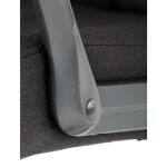 Kancelářské křeslo, houpací mechanismus, černá látka, KA-C713 BK2