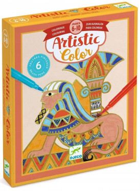 DJECO Umělecké omalovánky Egypt