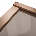 REA/S - Sprchové Dveře Hugo 90 Copper Brush KPL-K6961