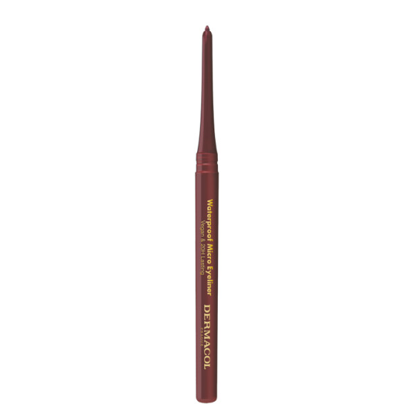 Dermacol Waterproof Micro Eyeliner hnědá č.02