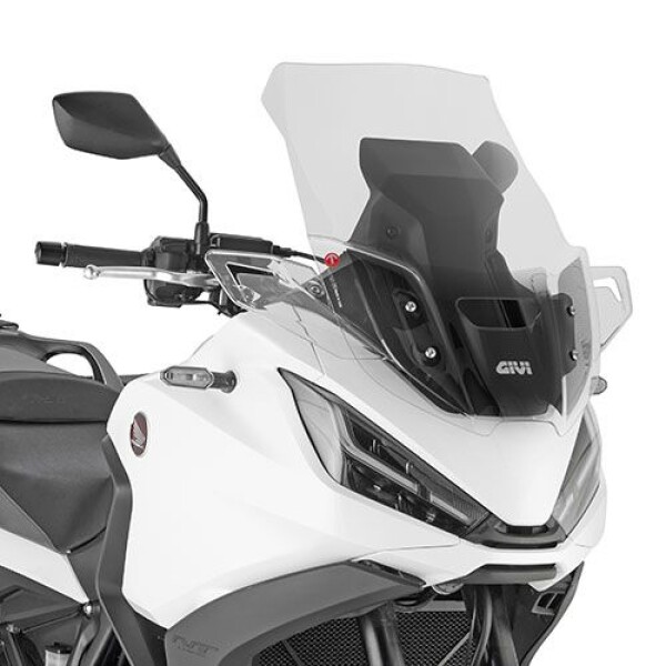D1196St čiré plexi Honda NT 1100 (22-24), výška 550 mm, o 80 mm vyšší než orig.