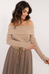 Jumper DHJ SW A2449.33 camel jedna velikost