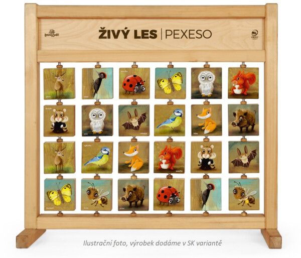 Pexeso stolné - Živý les SK