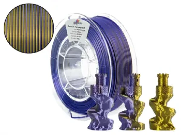 Spectrum PLA Magic Silk Royal Amethyst / Tiskový filament / 1,75 mm / 0,25 kg (81390)