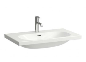 Laufen - Lua Umyvadlo 80x46 cm, s přepadem, otvor pro baterii, bílá H8160870001041