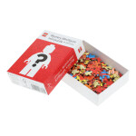 DVĚDĚTI Chronicle Books Puzzle LEGO® Tajemná minifigurka Červená edice 126 dílků