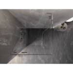 MEXEN/S - Lunar L Duo sprchový kout dveře křídlové 85 x 85, transparent, chrom 834L-085L-085P-01-00