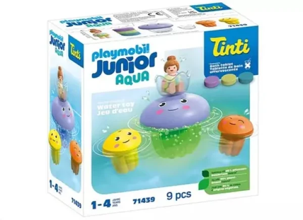 Playmobil® Junior Aqua 71439 Junior Tinti: Barevná rodina medúz