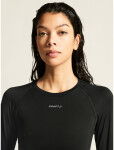 Běžecké tričko CRAFT Hypervent Tight Longsleeve - černé Velikost textilu: S