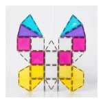 Connetix Connetix Tiles - Magnetická Stavebnice třpytivý jednorožec 56 ks