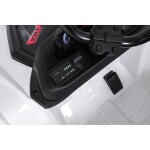 Mamido Dětská elektrická čtyřkolka Quad Sport TX ATV bílá