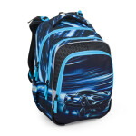 Bagmaster BETA 25 B školní batoh – auto Modrá 23 l 230343