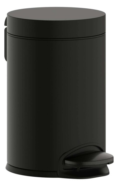 HANSGROHE - AddStoris Odpadkový koš 3 l, Soft Close, kartáčovaný černý chrom 41775340