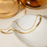 ELENYS Balance Duo – pozlacený náramek 18K žluté zlato Délka náramku: 19+6 cm / max. 25 cm