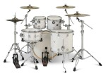 DWe 5-Piece White Marine Pearl Finish Ply Kit