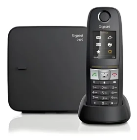 Gigaset E630 antracitová / DECT bezdrátový telefon / CLIP / GAP (S30852-H2503-B101)