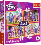Trefl - Puzzle - My Little Pony: Seznamte se s poníky 4v1