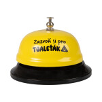 Recepční zvonek s textem - Zazvoň pro toaleťák - Albi
