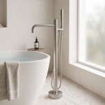 REA - Volně stojící baterie Foster Brush Nickel REA-B2252