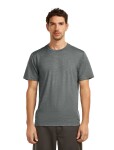 Pánské merino triko s krátkým rukávem ICEBREAKER Mens 15.5 MerinoFine Jersey SS Tee, Gritstone Hthr-013 velikost: M