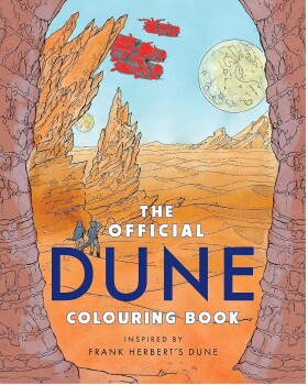 The Official Dune Colouring Book, antistresové omalovánky, Frank Herbert