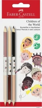 Faber-Castell Pastelky speciální edice Děti světa 3 ks (151234)