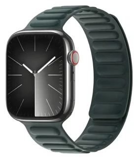 Dux Ducis Strap BL zelená / Magnetický řemínek / Apple Watch 38/40/41 mm