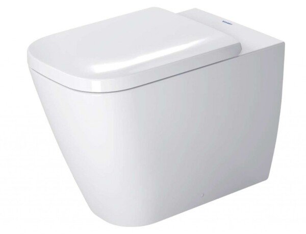 DURAVIT - Happy D.2 Stojící WC, s WonderGliss, bílá 21590900001