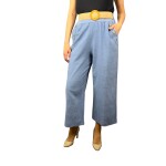 HOSH Kalhoty Julieta Velikost: UNI, Barva: Světle modrá