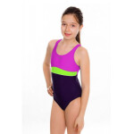 Plavky Aqua-speed Emily Junior růžovo-fialové 122 cm