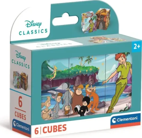 Clementoni obrázkové kostky Disney pohádky