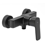 Sprchová baterie SAT Cube Way bez sprchového setu 150 mm černá matná CU268C CU268C