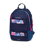 Studentský batoh KARTON P+P OXY Sport - Flowers Blue + etue zdarma