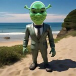 Dovoz Maska Shrek - plast