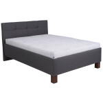 Čalouněná postel Mary 90x200, šedá, bez matrace