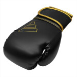 Boxerské rukavice adidas HYBRID 80 ADIH80 černá/zlatá 16 oz
