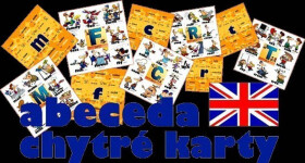 Chytré karty - Angličtina abeceda - Alexandra Pomazalová