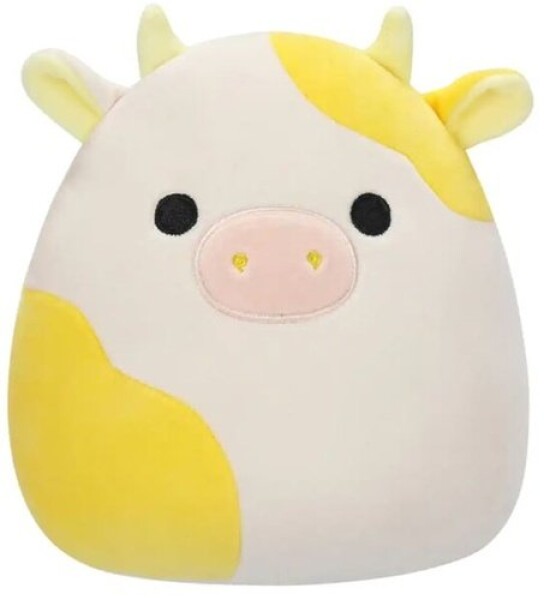 Squishmallows Žluto bílá kráva Bodie 20 cm